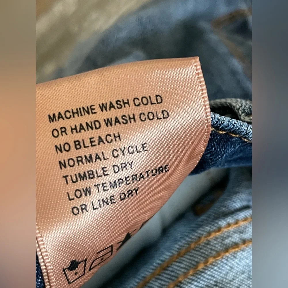 Driftwood Connie Embroidered Fringe Jean Shorts Boho Festival Stage Coach - Picture 7 of 7